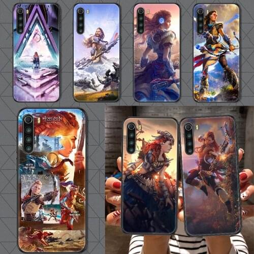 Game Horizon Zero Dawn Phone case For Xiaomi Redmi Note 7 7A 8 8T 9 9A 9S 10 K30 Pro Ultra black painting prime tpu cover art