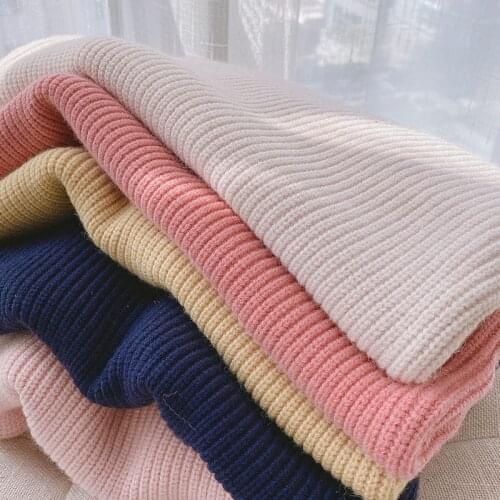 Kids Clothing Pink Knitted Sweater Soft Cotton Chilldren Winter Boys Child Clothes Girls Pullover New Baby Girl Clothes Sweater