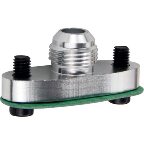 T3,T3/T4,T04,GT40-GT55 Turbo Oil Feed Inlet 10AN Flange Gasket Bolt kit