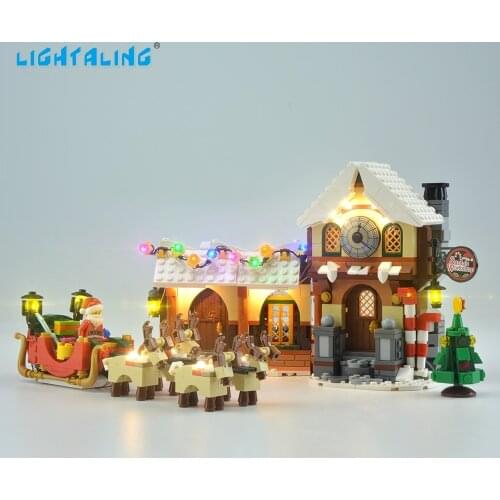 Lightaling LED Light Kit For 10245 Santas Workshop Compatible With 33024 , NO Building Model