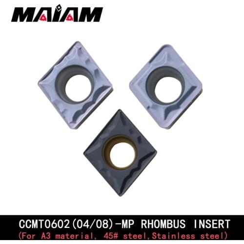 CCMT Turning tool CCMT0602 CCMT060208 CCMT060204 US735 MP insert and SCLC tool rod for A3 material 45# steel Stainless steel
