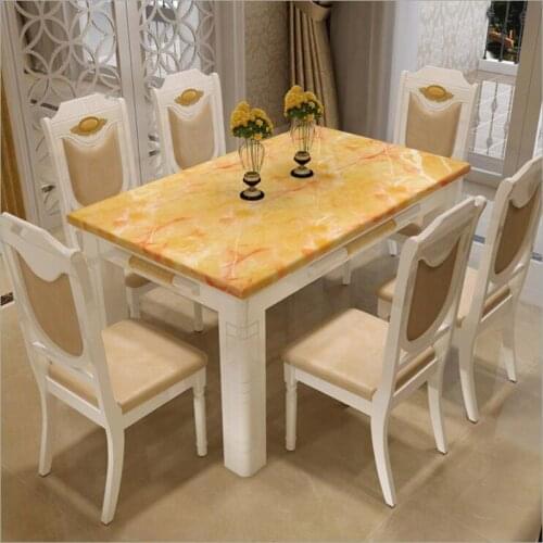 High quality European modern dinner table set o1216