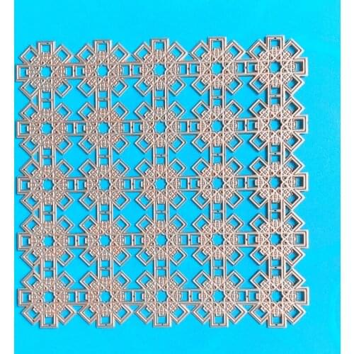 YINISE Metal Cutting Dies For Scrapbooking Stencils LACES BACKGROUND DIY Paper Album Cards Making Embossing Folder Die Cuts Mold