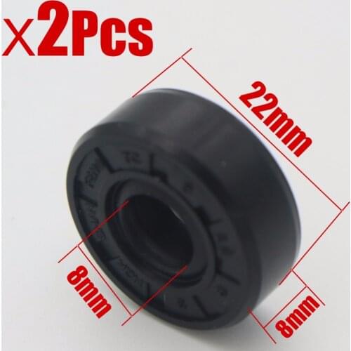 2Pcs 22mm*8mm*8m Wearable Breadmaker Sorbet Machine blender accessories Repair Parts Oil Seal Ring for lg samsung