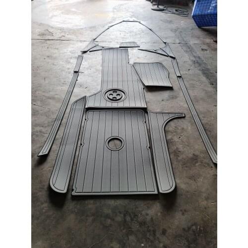 2010-2014 Malibu 21 VLX Cockpit Boat EVA Faux Teak Deck Floor Pad