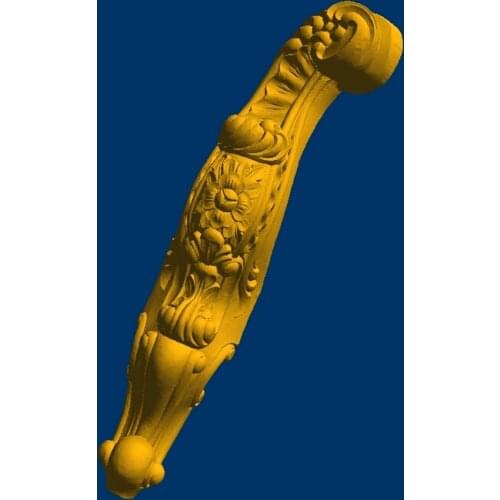 3D model for cnc or 3D printers in STL file format sofa legs Furniture Leg--93