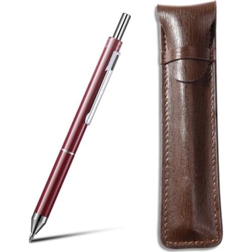 4 In 1 Multifunction Signing Pens 0.5mm pencil Black Blue Red Japan Ink Sign Pens Office School Ballpoint pen