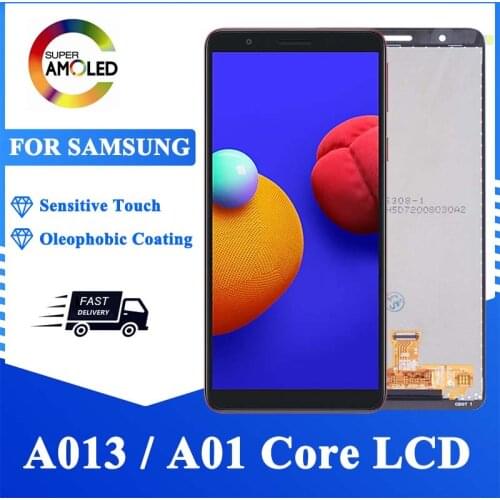 5.3" Original For SAMSUNG GALAXY A01 Core A013 A013F Touch Screen Digitizer For Samsung A013G A013M/DS LCD Display Replace Parts