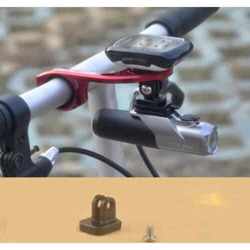 Bike Light Mount Adaptor For Cateye Volt 300 400 Flash Light Connect for Garmin Byton Computer mount with Gopro Camera Adapter