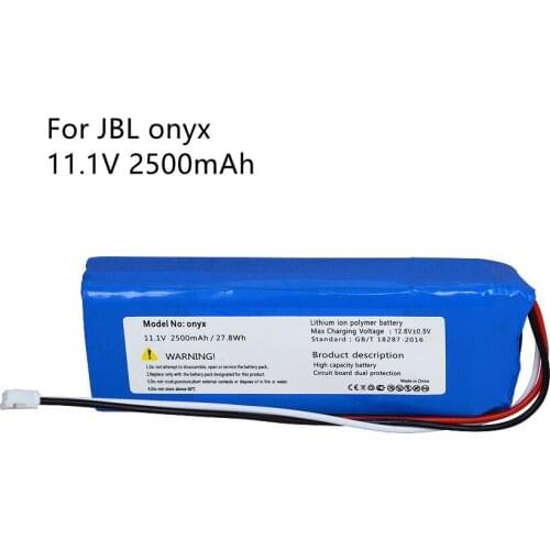11.1V 2500mAh battery For JBL Harman Kardon Onyx Wireless bluetooth battery