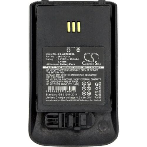 Cameron Sino 930mAh battery for AASTRA DH4-BAAA/2B DT690 DT692 660190/1A 660190/R2B 660216/1B1 Cordless Phone Battery