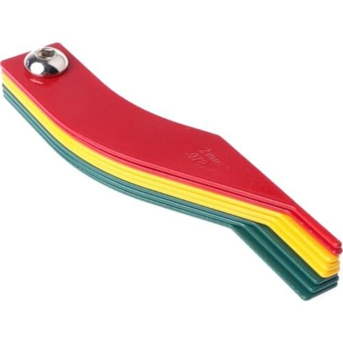 Automotive Brake Pad Feeler Lining Thickness Gauge Measure Tool