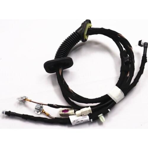 Car Tailgate Windows Glass Sprayer Washer Nozzle Water Hose Pipe With Wire Harness Cable 5K6 971 148 5K6971148 For Golf 6 MK6