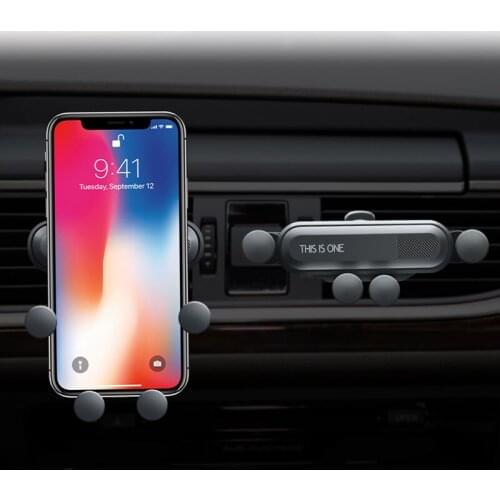 Car Phone Holder for Car Air Vent Mount Phone Holder Stand for iPhone Samsung Gravity Mobile Phone Holder