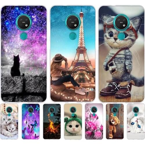 B Case For Nokia 7.2 Case Luxury Phone Cover Silicone Soft TPU Back Cover for Nokia 6.2 Case Fundas Coque Bumper Protective