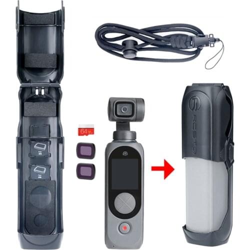 Case for FIMI PALM 2 Box Accessories Kit Handheld Gimbal Hard Cover Storage Protector with Lanyard Spare Parts Combo