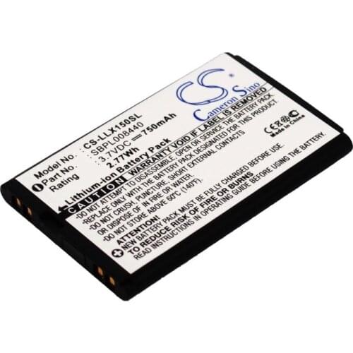 CS 750mAh battery for LG LX150, LX-150, LX240, UX150 LGIP-A900, SBPL0081602, SBPL008440