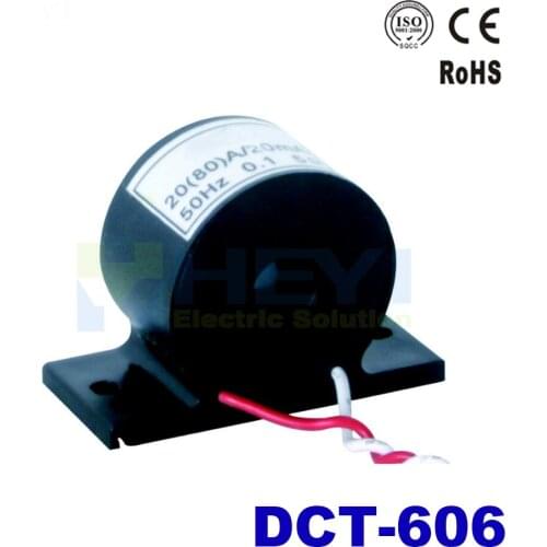 DCT-606 DC immune Micro Precision current transformer window size 8.2mm Electric meter mini current transformer