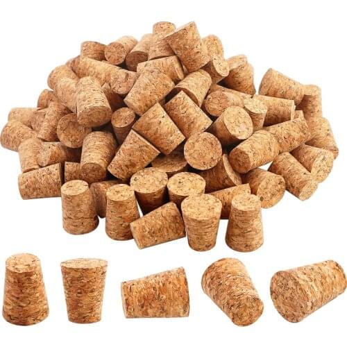 3 10 pcs Wood Wine Tapered Corks Portable Sealing Wine Bottle Stoppers Reusable Home Bar Tools Kitchen Accessories Supplies