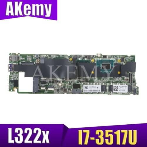 For DELL XPS 13 L322x Laptop Motherboard XPS 13 motherboard I7-3517U 2J8J6 02J8J6 CN-02J8J6 DDR3 tested 100% work