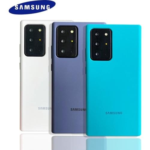 Samsung Galaxy Note20UItra 5G Soft Silicone Original Case Silky Touch Protective Liquid Shell Cover Liquid Silica Gel For Note20