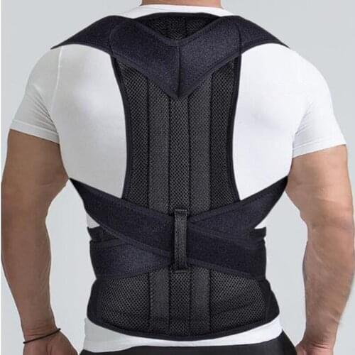 Back Shoulder Support Posture Corrector Belt Men Women Corset Back Medical Belt Lumbar Posture Corrector Brace Back Support