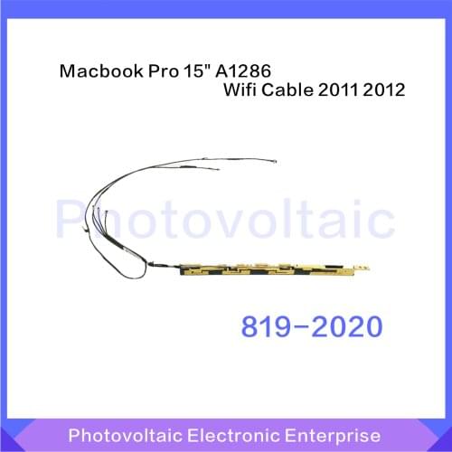 Original For Macbook Pro 15" A1286 Wifi bluetooth Antenna iSight Camera Cable 2011 2012