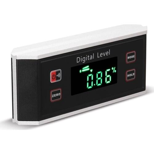 Portable 4*90° IP54 Waterproof Dustproof Level High Precisions Angle Finder Digital Protractor Inclinometer Digital LCD Display