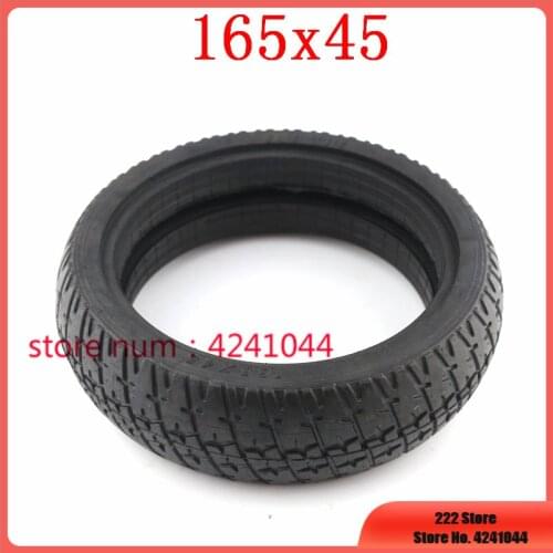 Free Shipping 165x45 Solid Tire 6.5 inch tyre for 6.5" Hoverboard Self Balancing Electric Scooter Spare Parts