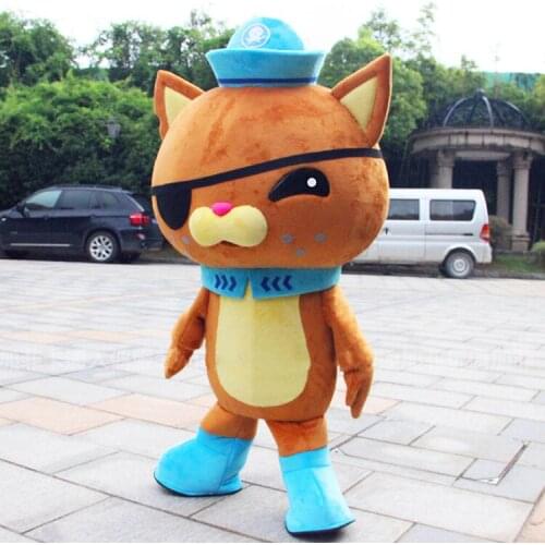 Ocean Fish Mascot Police Mascot Costumes Adult Size