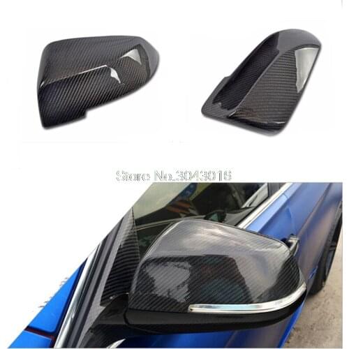 High quality Replacement style For BMW 1 Series F20 2012 2013 2014 2015 2016 - UP Carbon Fiber Rear View Mirror Cover