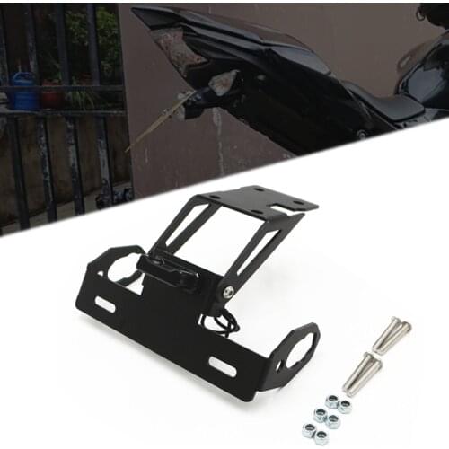 Z650 NINJA650 License Plate Frame Holder Bracket for Kawasaki NINJA650 Z650 Rear Registration Plate Bracket Holder Ninja650 Z650