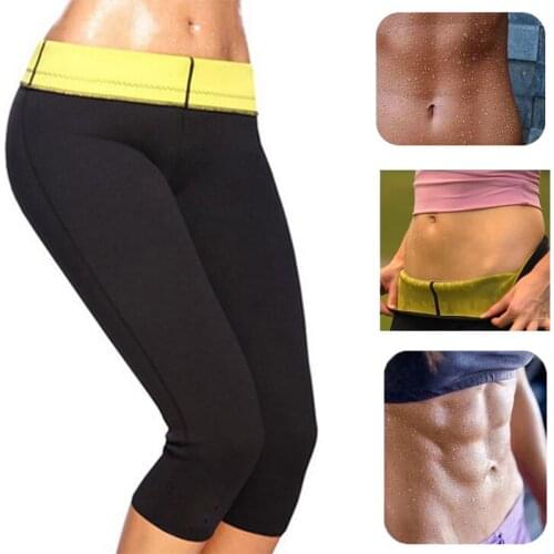 Women Ultra Sweat Short Pants Body Shaper Slimming Waist High Rise Training Pant Neoprene Thermol Fitness Trousers Sauna Shorts