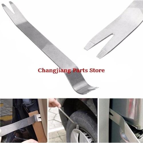 1pcs Car Removal Pry Tool Kit Trim Door Clip Panel Dash Audio Radio Interior Metal