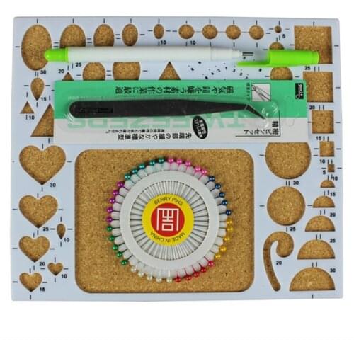 2017 New Quilling Kits With quiling pens/Tweezer/Work boards/pins) for scrapbooking embellishments