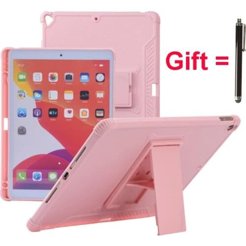 Kids Case For iPad Air 2 Case iPad Air 1 Cover A1474 A1475 A1476 A1566 A1567 iPad Air 3 Shockproof Case Pencil Holder Cover+ Pen