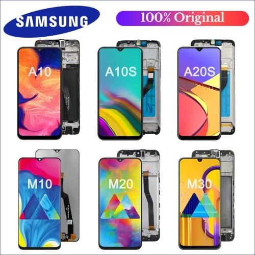 A20S Original Display For Samsung Galaxy A10 A105F A10S A107 M20 M305 LCD Touch Screen Digitizer Assembly For Samsung M10 lcd