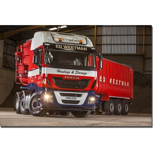 Iveco Truck Poster Unframed Canvas Print Painting Wall Art Picture for Home Decor