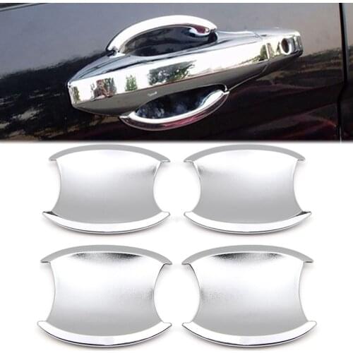Exterior Door Handle Bowl Cover for Honda CR-V CRV 2007 2008 2009 2010 2011 Chrome Molding Trim Styling 4Pcs