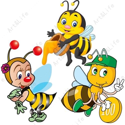 Lovely Bees Cute Insects Hot New Metal Steel Cutting Dies Stencils for Making Scrapbooking DIY Album Paper Cards Embossing Die