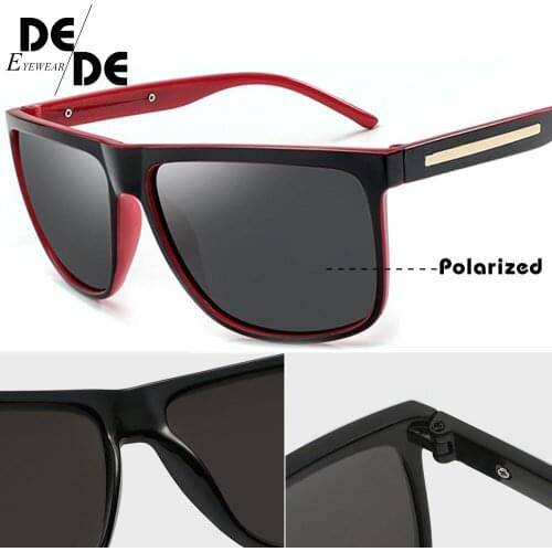 Men Polarized Sunglasses Fashion Outdoor UV400 Driving Sun Glasses Male PC Frame Eyewear Glasses