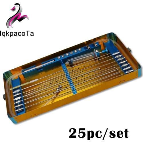 Fat cannula Liposuction Set Fat grafting needle Stem Cell Lipo Fat Transfer