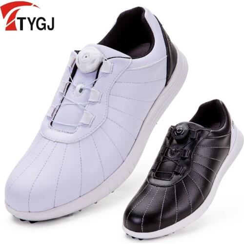 Golf Shoes Men Non-Slip Waterproof Golf Sneakers Lightweight Wear-Resistant Breathable Male Outdoor Sports Shoes D9100