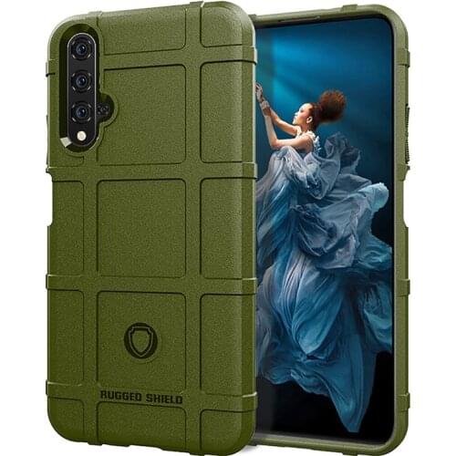For Huawei Honor 20 Pro 10 Lite Case Rugged Armor Shockproof Back Cover For Huawei Honor V30 9X Pro V20 8X MAX Play3 Phone Cases