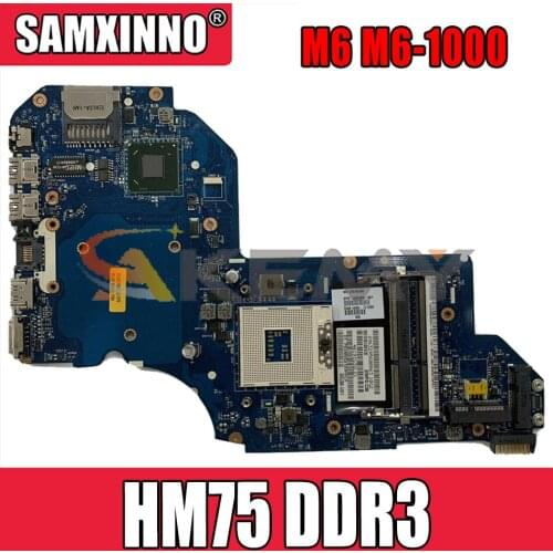 QCL50 LA-8713P For HP Pavillion M6 M6-1000 HM75 Notebook Mainboard 686928-001 686928-501 SLJ8C DDR3 Laptop Motherboard