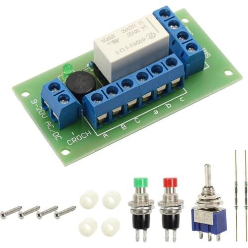 1 Set Power Distribution Board Distributor Control Board to Flash Traffic Signal with two-lights PCB009