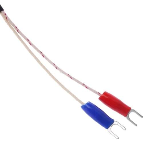 6mm Hole Washer K Type Thermocouple Temperature Sensor Probe 1M Cable For Industrial Temperature Controller