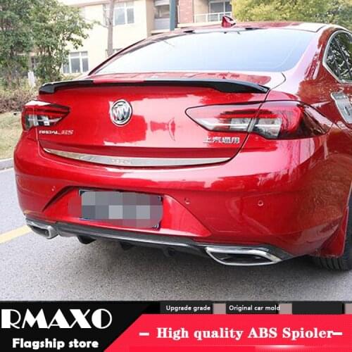 For Insignia Spoiler 2017-2019 Opel Insignia Spoiler C-JSK ABS plastic Material Car Rear Wing Color Rear Spoiler