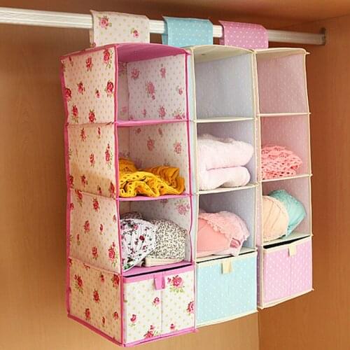 High Quality Multifunction Hanging Organizer /Organizer bag hangs Storage Bag hangs clothes storage bag 3 color for choose