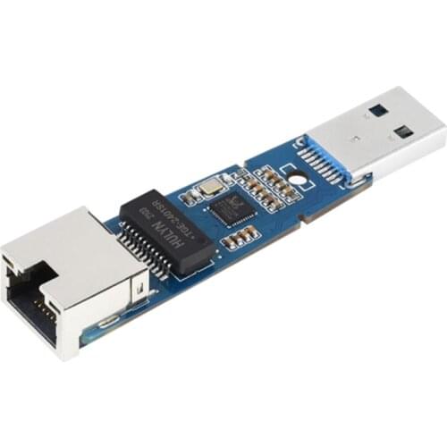 Waveshare USB 3.2 Gen1 to Gigabit Ethernet Module, Driver-Free, Plug and Play, Support Win7/8/8.1/10, Mac, Linux, Android